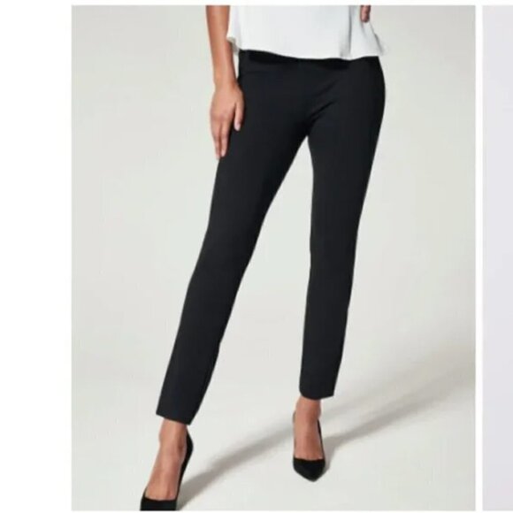 Spanx The Perfect Pant in  Black Ankle Backseam Skinny, Size Small - Picture 1 of 15